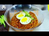 ASMR MUKBANG| Spicy Buckwheat noodles and various Dumplings(Boiled, Fried, Kimchi, Shrimp).