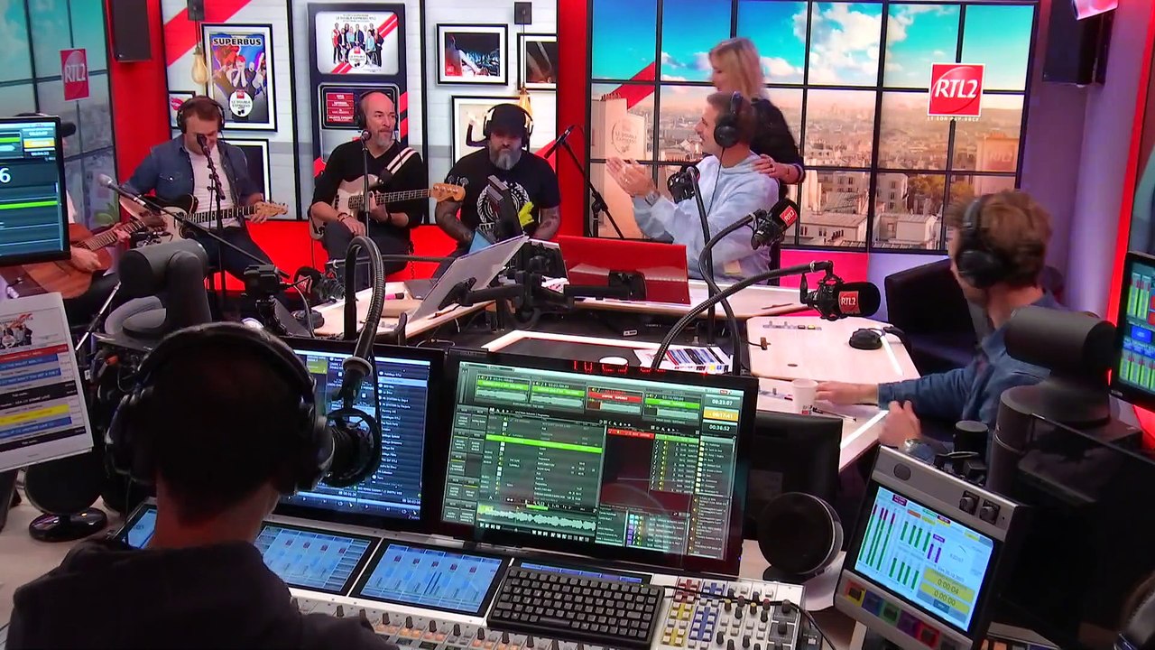 PÉPITE - Superbus en live et en interview dans Le Double Expresso RTL2 (20/10/23)