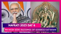 Navratri 2023 Day 6: PM Narendra Modi Seeks Blessings Of Goddess Katyayani
