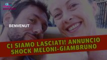 Giorgia Meloni e Andrea Giambruno Si Sono Lasciati: L’Annuncio Shock!