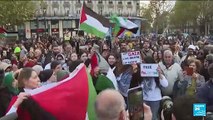 Pro-Palestinian rally draws thousands in Paris as protest ban lifted