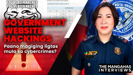 Government website hackings – paano magiging ligtas mula sa cybercrimes? | The Mangahas Interviews