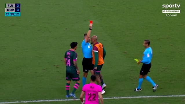 Felipe Melo’dan hakeme çılgın tepki! Kırmızı kart gördü