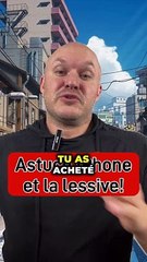 Lessive facile avec ton iPhone !