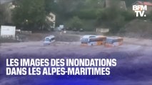 Les images des inondations dans les Alpes-Maritimes, trois ans après la tempête Alex