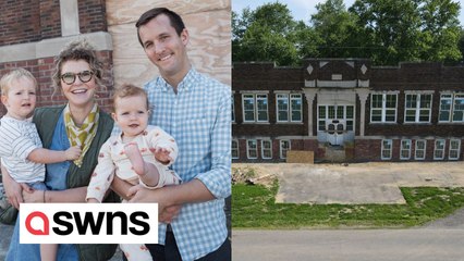 "We bought an abandoned 100-year-old school to live in for $175k"