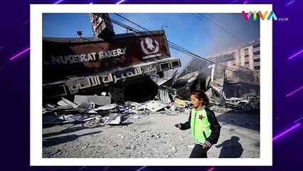 Puluhan Warga Palestina Dihantam Rudal Saat di Toko Roti