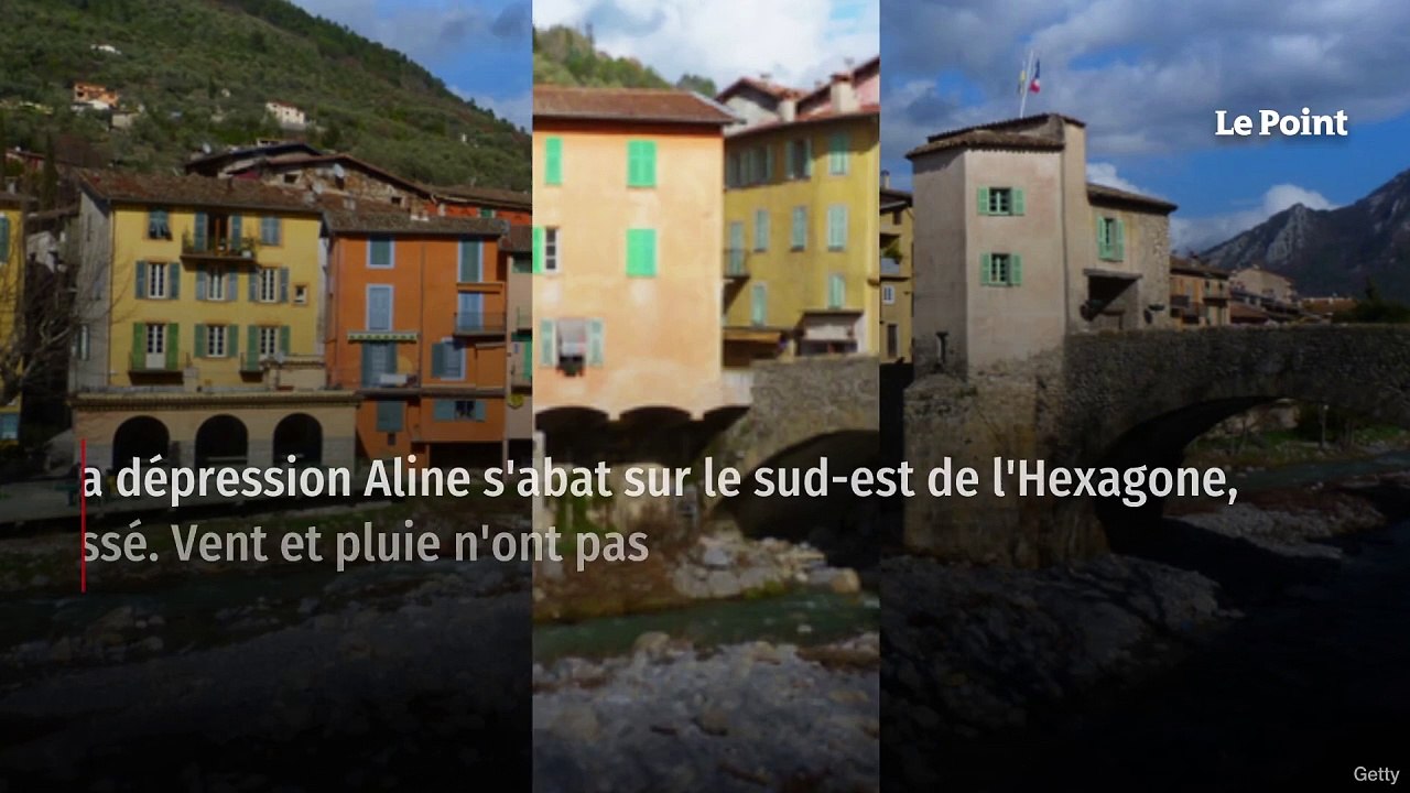 Tempête Aline : fin de vigilance rouge pour les Alpes-Maritimes, peu de dégâts à déplorer