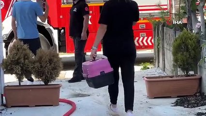 Düzce'de Sigara İzmariti Nedeniyle Yoğun Duman Oluştu