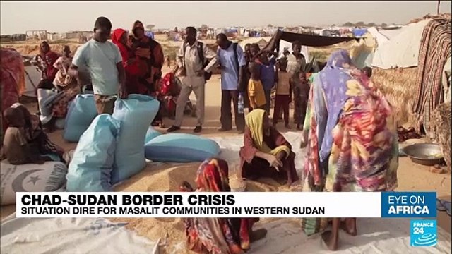 Crisis at Sudan-Chad border as refugees flee violence