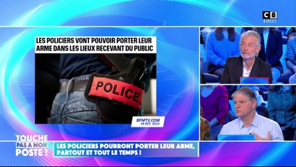 Les policiers pourront porter leur arme, partout et tout le temps !