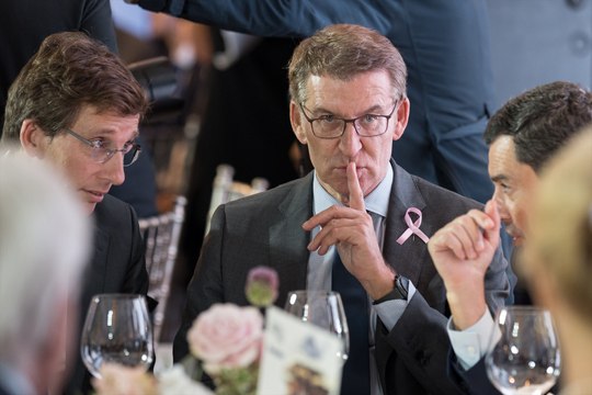 Feijóo dice que la investidura de Sánchez depende de lo que hagan Puigdemont y Podemos