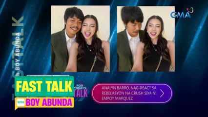 Fast Talk with Boy Abunda: Analyn Barro, nag-react sa rebelasyon ni Empoy! (Episode 192)