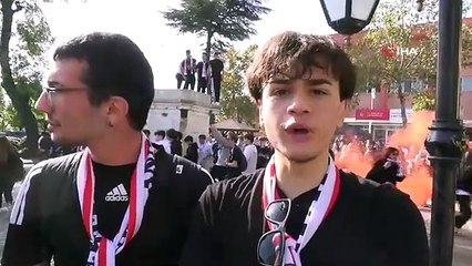 Tekirdağ'da liseliler arasında çıkan kavga spor salonunu savaş alanına çevirdi