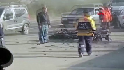 Collision de voiture et de moto à Bolu : 2 morts