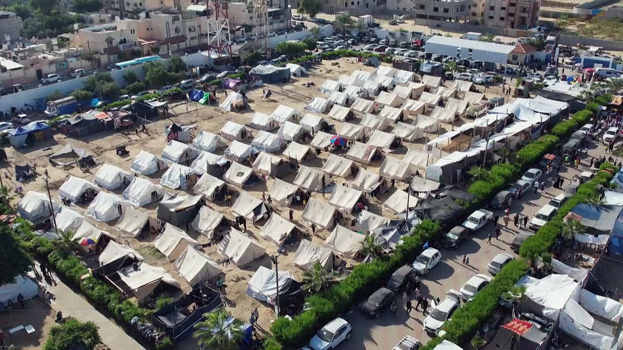 'Ein Zelt ist kein sicherer Ort': Geflüchtete harren im Süden des Gazastreifen aus