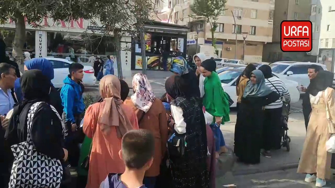 Şanlıurfa'da trambüsün çarptığı genç kız yaralandı