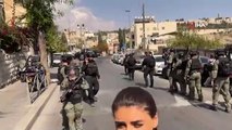 Mescid-i Aksa'da İsrail Güçleri Müslümanlara Müdahale Etti