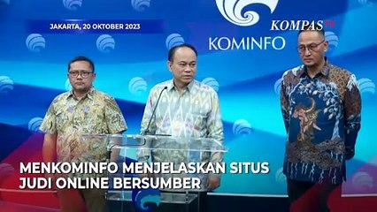 Menkominfo Ungkap Negara Asal Situs Judi Online