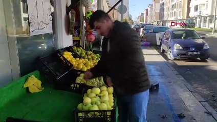 La température de l'air à KARS est tombée à 3 degrés en dessous de zéro