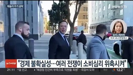 머스크 "태풍이 온다" 경고에…테슬라 시총 90조원 증발