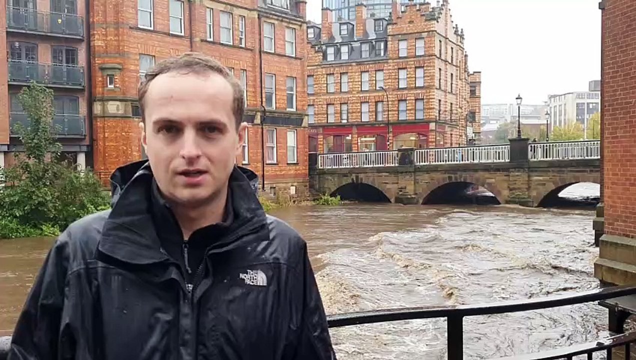 Travel disruption in South Yorkshire as storm Babet hits