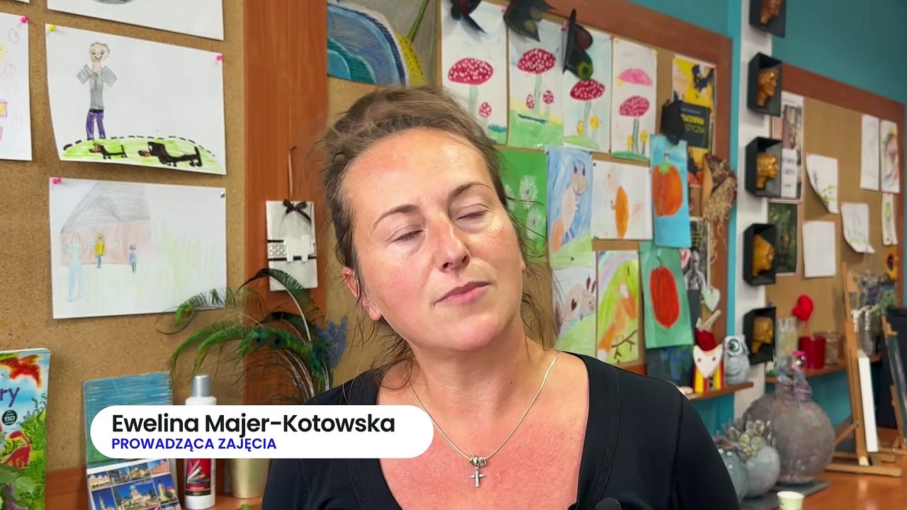 Zajęcia plastyczne dla dzieci w Miejskim Centrum Kultury w Czarnkowie