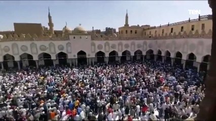 بالروح بالدم نفديك يا فلسطين.. وقفة حاشدة بالجامع الأزهر