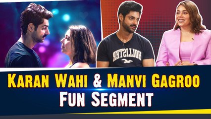 Karan Wahi & Maanvi Gagroo Fun Segment for their Amazon Mini Tv Half Love Half Arranged! FilmiBeat