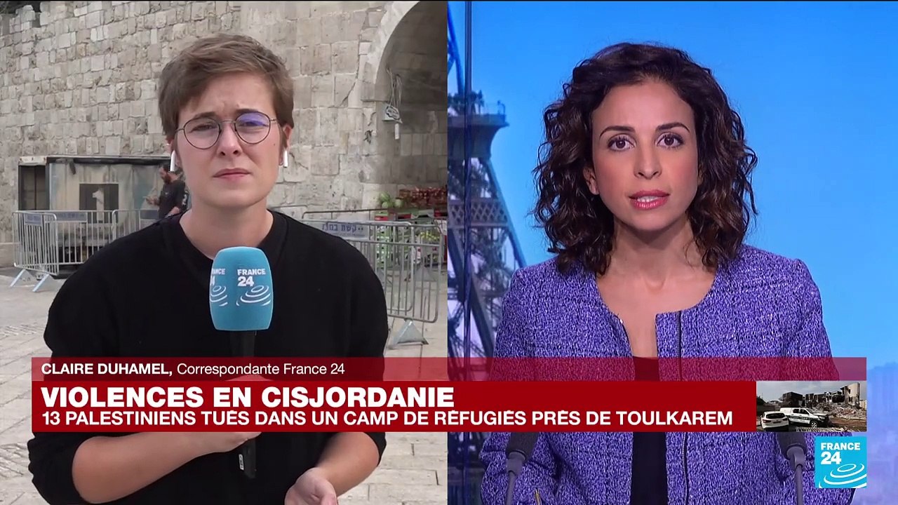 Violences en Cisjordanie : 13 Palestiniens tués dans un camp de réfugiés près de Toulkarem