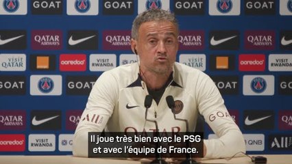 PSG - Enrique : "Il ne faut pas juger Mbappé parce qu'il ne marque pas pendant 2 ou 3 matches"