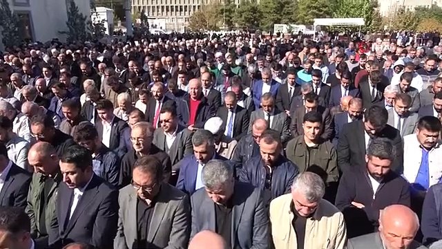 Des prières ont été faites pour la Palestine à la mosquée Kırıkkale Nur