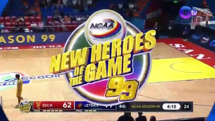 NCAA Men's Basketball SSC-R vs. Letran (Fourth Quarter) | NCAA Season 99