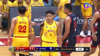 NCAA Men's Basketball SSC-R vs. Letran (First Quarter) | NCAA Season 99