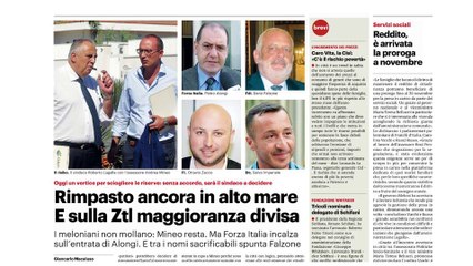 In alto mare il rimpasto in giunta a Palermo