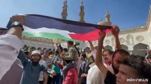 Il venerd? di preghiera al Cairo, la protesta alla moschea Al Azhar