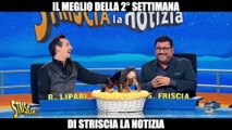 La premier vede Striscia con Lipari e Friscia: addio Andrea