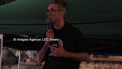 Eric Loridan soutient le  Docteur Louis Fouché. Paris/France - 19 Octobre 2023