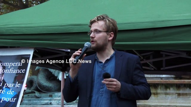 Alexandra Henrion-Caude soutient le Docteur Louis Fouché. Paris/France - 19 Octobre 2023
