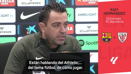 Xavi, sobre el 'madridismo sociológico': "Con el presidente al 100%"