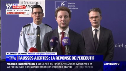 Video herunterladen: Clément Beaune sur les fausses alertes à la bombe: 