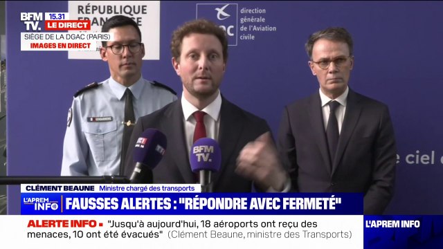 Clément Beaune sur les fausses alertes à la bombe: Certains cherchent à jouer avec les peurs des Français