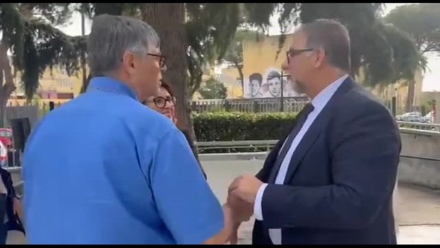Caivano, Fabio Ciciliano da Don Maurizio Patriciello dopo le minacce