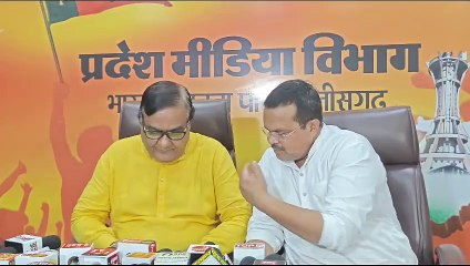 कांग्रेस में दम है तो अपने तीनों राज्यसभा सांसदों को चुनाव लड़ाए, जनता छत्तीसगढ़ियावाद के राजनीतिक पाखंड की हवा निकाल देगी : भाजपा