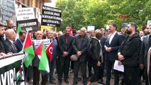 Tunceli'de Alevi dedeleri İsrail'in Gazze saldırılarını protesto etti
