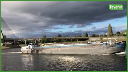 Françoise Laroche en visite le dimanche 29 octobre 2023 à l’Ecomusée de Ben-Ahin pour réinterpréter « De Ben-Ahin à Bas-Oha »
