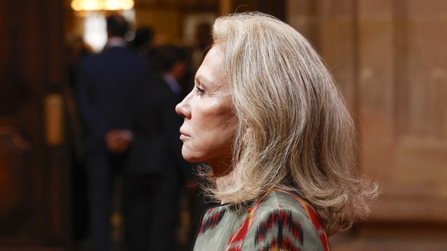 Esther Koplowitz y el duque de Alba y , primeros VIP en llegar al hotel Reconquista de Oviedo