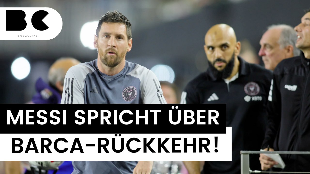 Lionel Messi spricht über Barcelona-Rückkehr
