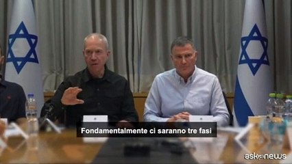 Gallant: la guerra per ditruggere Hamas avr? tre fasi
