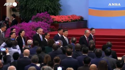 Cina, Xi: "Da Belt and Road nuovo slancio alla crescita globale"